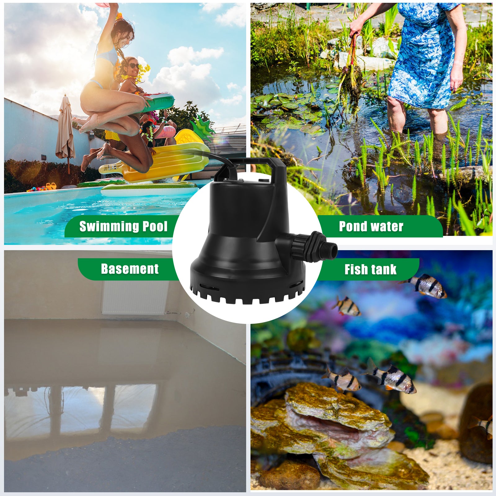 1/4 HP Automatic Pool Cover Pump